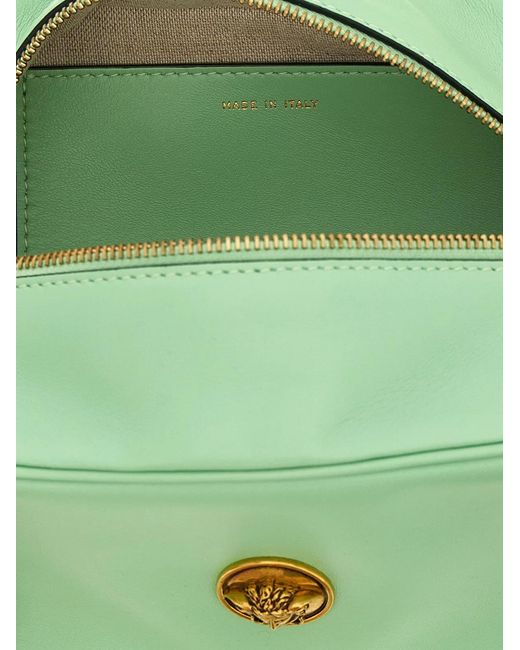 Versace Green 'Emblème' Shoulder Bag