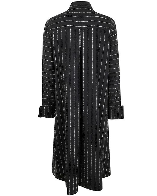 Maria Calderara Black Shirt Dress