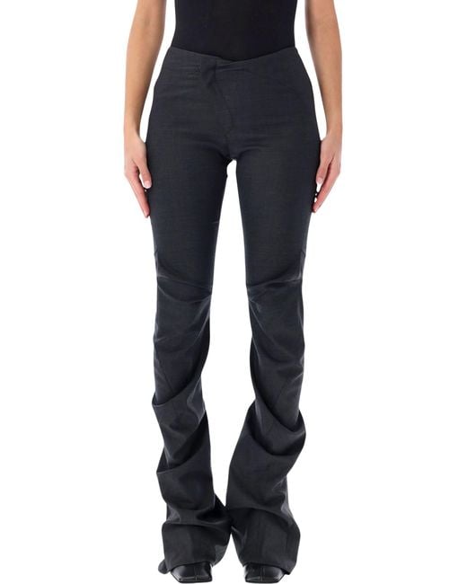 OTTOLINGER Blue Draped Suit Pant