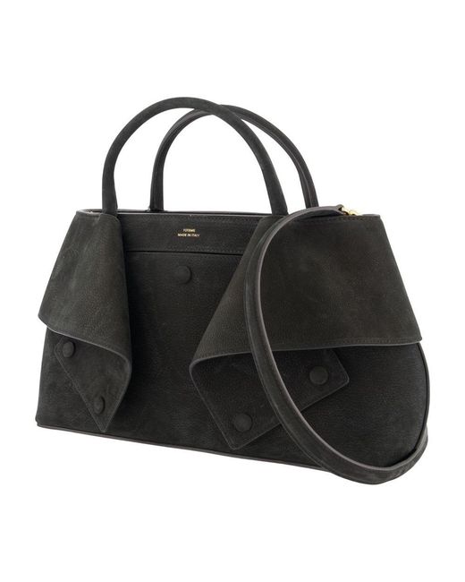 Totême  Black Small Mercer Shopper Bag