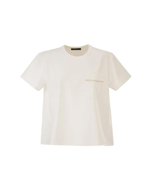 Fabiana Filippi White Oversized T-Shirt