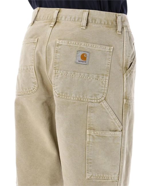 Carhartt Natural Double Knee Organic Canvas Pants for men