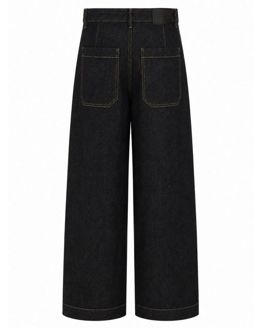 Studio Nicholson Black Pantalone for men