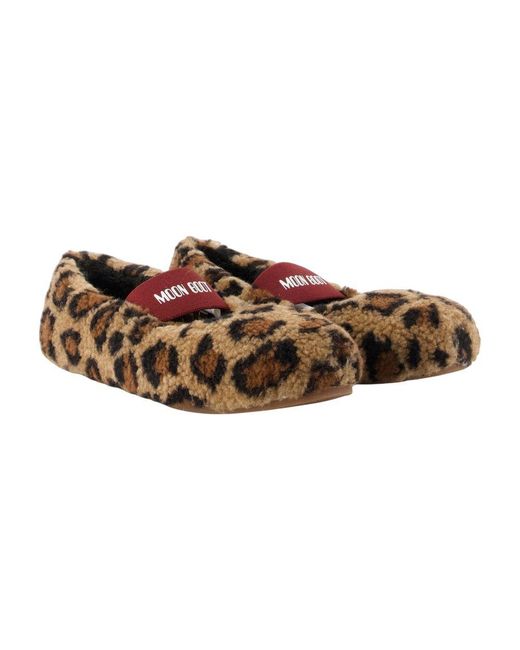 Moon Boot Brown Ballerinas