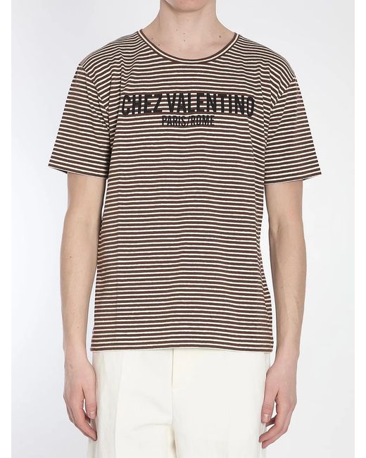 Valentino Garavani Natural Chez T-Shirt for men