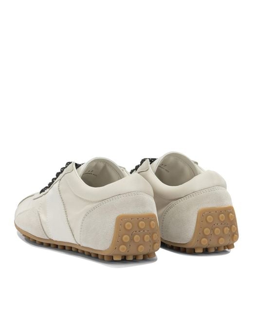 Tod's White Sneakers & Slip-On