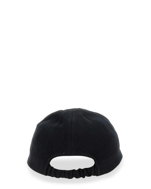 Patou Black Baseball Hat With Logo