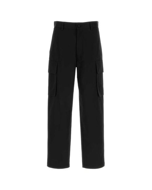 Givenchy Black Cargo Gusset Pockets for men