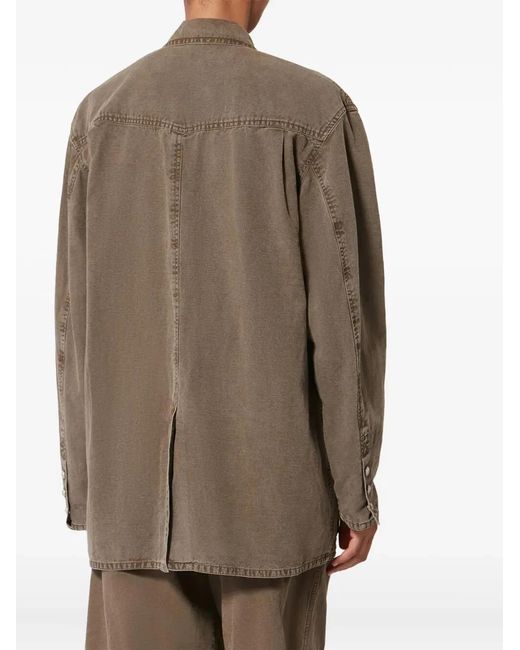 Isabel Marant Brown Isabel Marant Etoile Marant Étoile Nevala Cotton And Linen Jacket