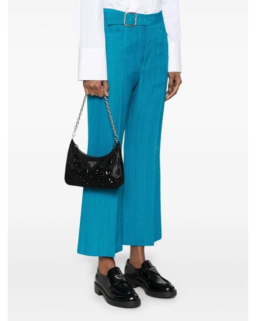 Prada Black Econyl Detachable Straps