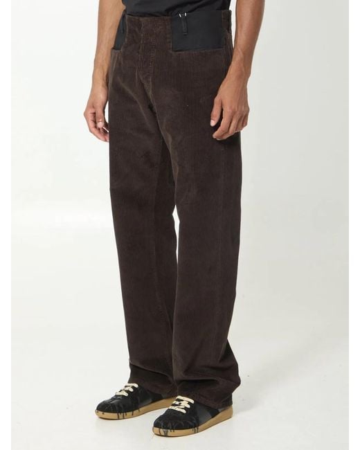 Maison Margiela Black Straight-Leg Jeans for men