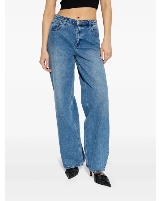 MICHAEL Michael Kors Blue Wide Leg Jeans