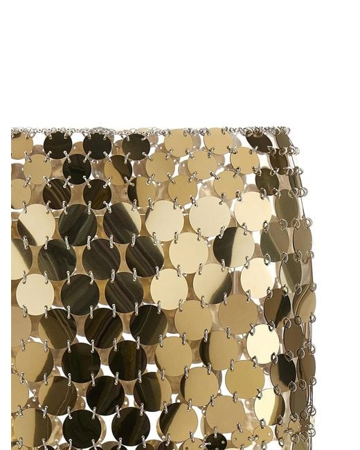 Rabanne Metallic 'Jupe' Skirt