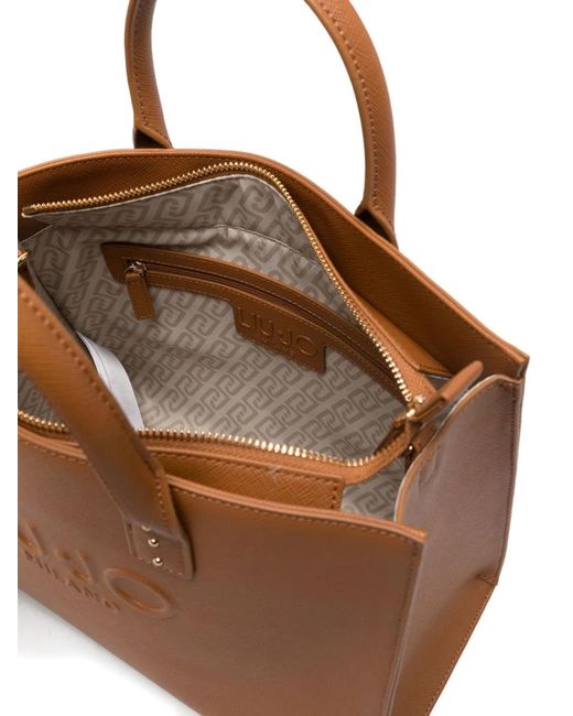 Liu Jo Brown Sequoia Leather Bag