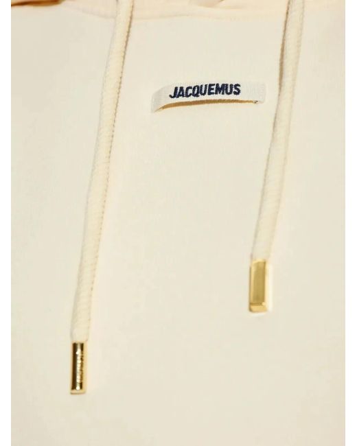 Jacquemus Natural The Grosgrain Hoodie