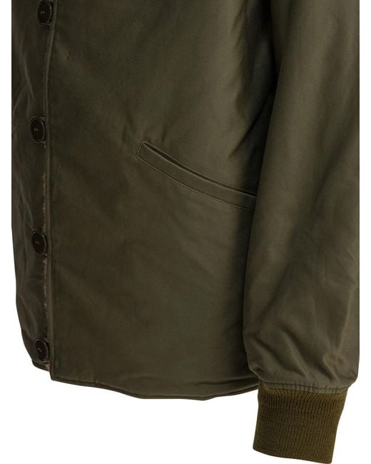 Buzz Rickson's Green "M-1943 Liner" Parka for men