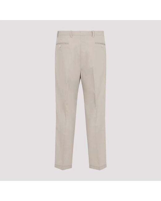 Prada Gray Pantaloni for men
