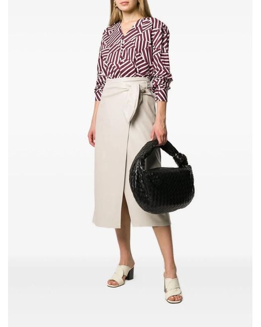 Bottega Veneta Black Jodie Intrecciato Shoulder Bag