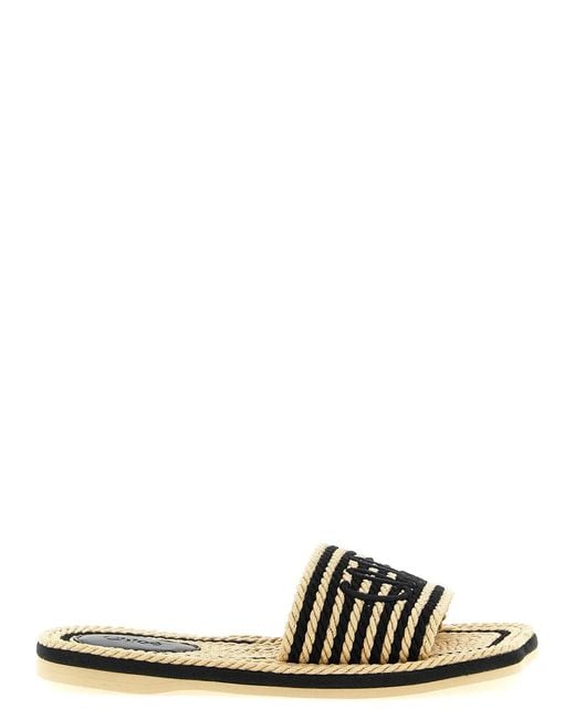 Chloé White Sand' Sabots
