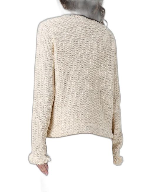 Emporio Armani Natural Cotton Blend Blazer Jacket