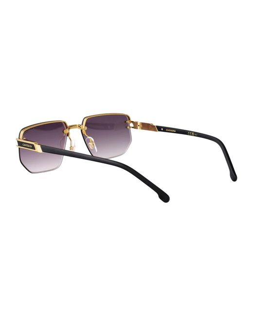 Carrera Brown Matte Metal Sunglasses for men