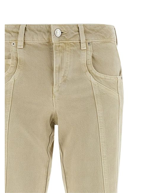 Isabel Marant Natural Jaylis Jeans
