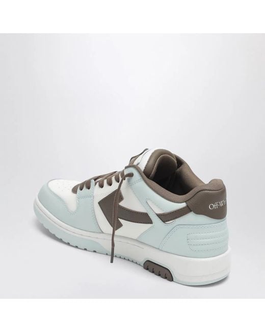 Off-White c/o Virgil Abloh Gray Out Of Office Sneakers/Light
