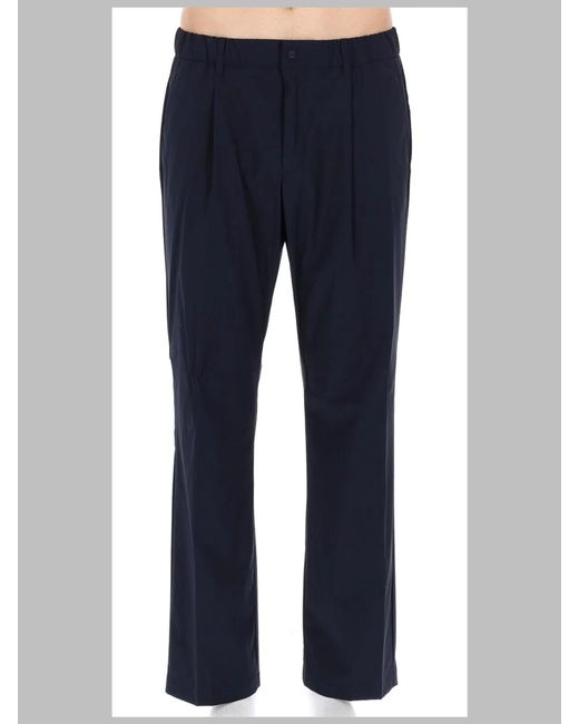 Herno Blue Pantalone Sartoriale for men