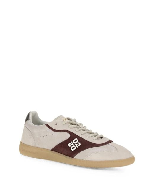 DSquared² Multicolor Calf Leather Goat Leather Lace-Up Sneakers for men