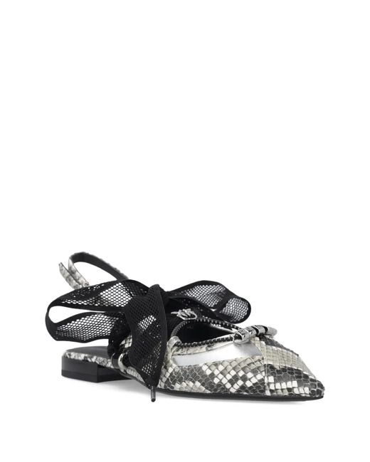 Pinko Black Leather Gianira 30