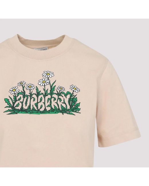 Burberry Natural Skin Cotton T-Shirt