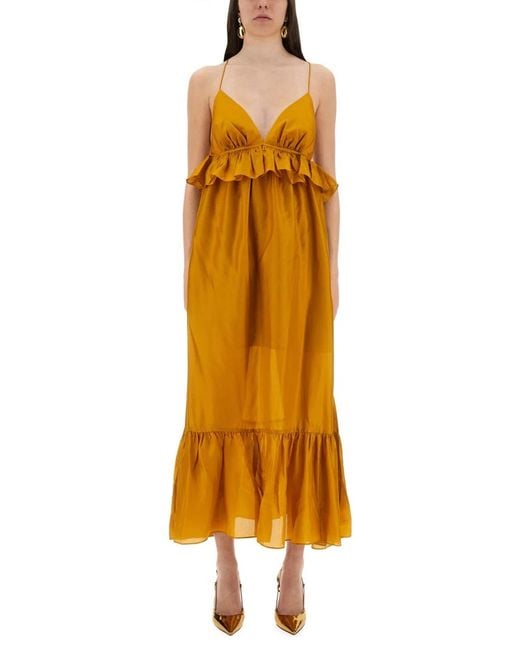 Zimmermann Yellow "Rhiannon" Dress