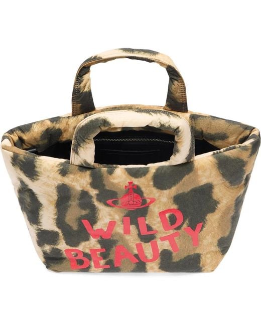 Vivienne Westwood Red Tote Bag Maud Medium