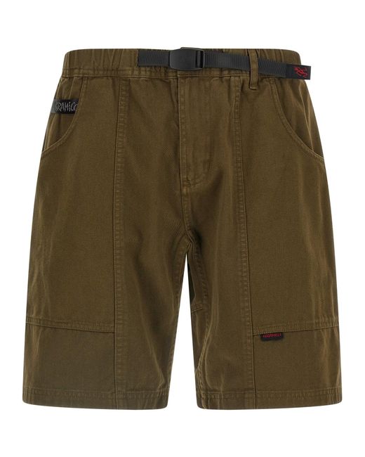 Gramicci Green 'Gadget' Bermuda Shorts for men