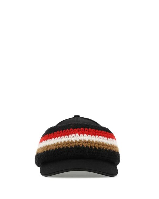 Burberry Red Cappello for men