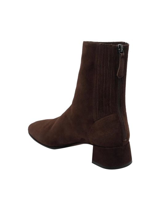 Aquazzura Brown Tres Honore' Booties