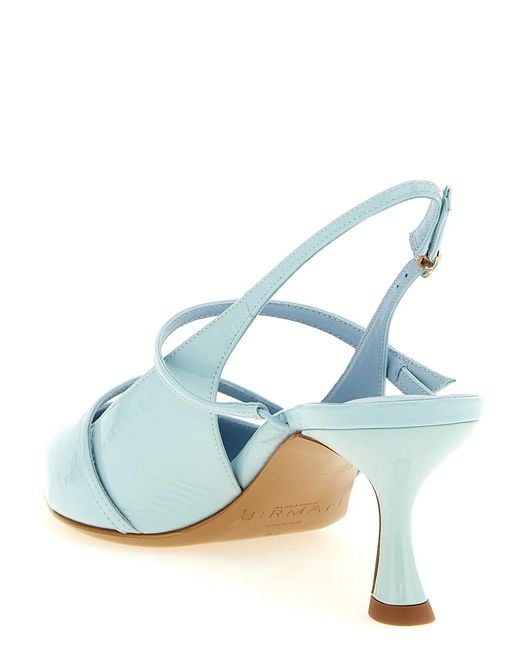 Alexandre Birman Blue 'Tita' Slingbacks