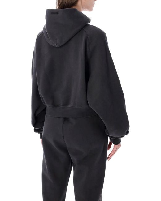 Fear Of God Blue Campus '90 Cropped Hoodie