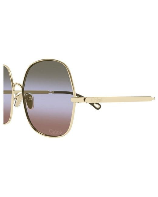 Chloé Metallic Sunglasses