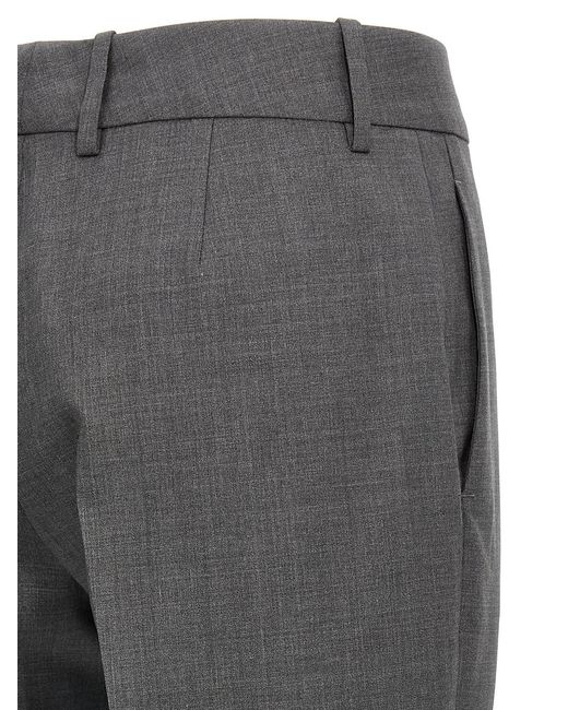 Ermanno Scervino Gray Wool Pants
