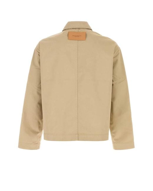 J.W. Anderson Natural Cappuccino Cotton Jacket for men