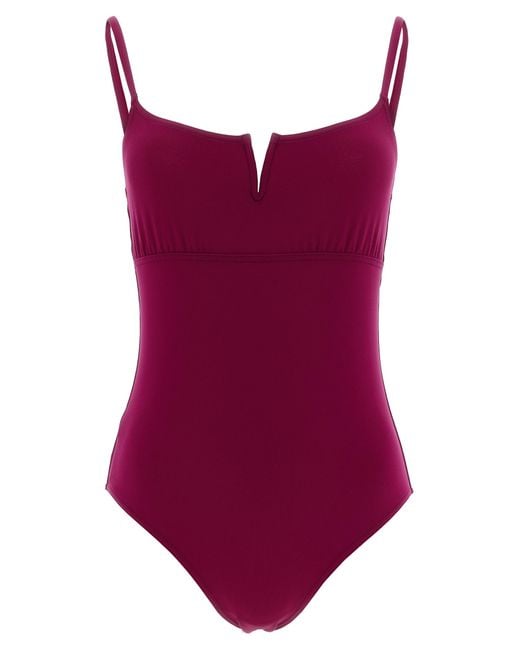 Eres Purple 'Intense' One-Piece Swimsuit