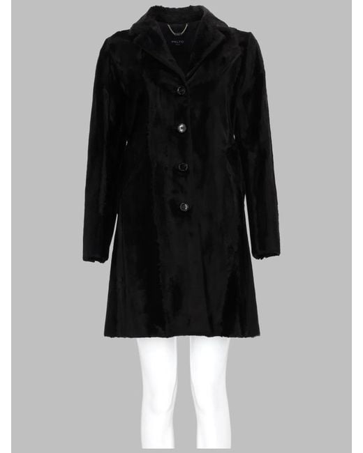 Paltò Black Cappotto Monopetto