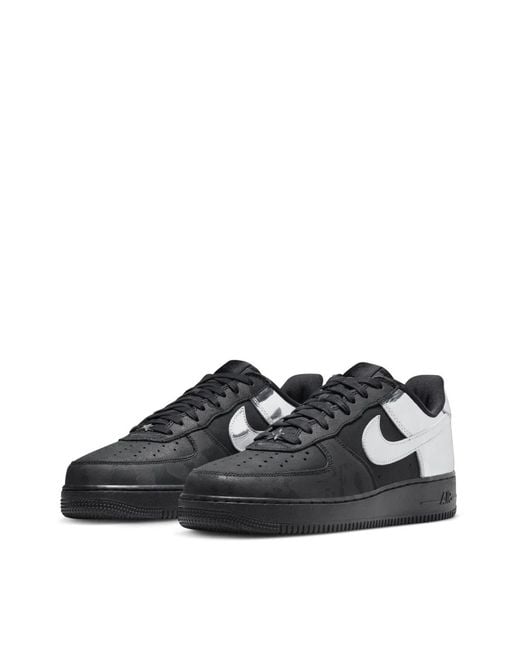 Nike Black Air Force 1 Low Retro 'All Star' Sneakers