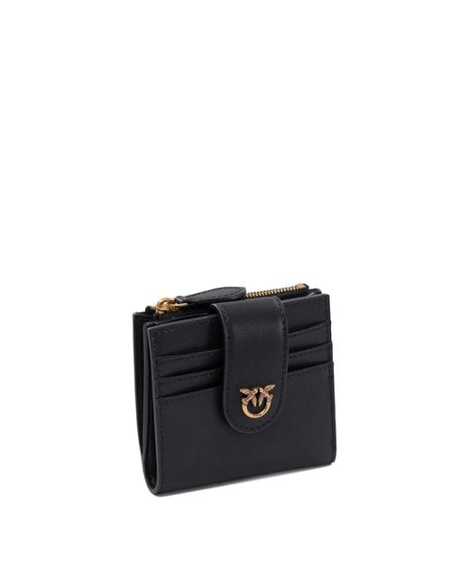 Pinko Black Leather Wallets