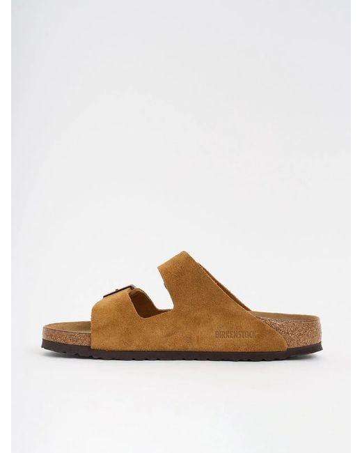 Birkenstock Brown Arizona Mink Sandal for men