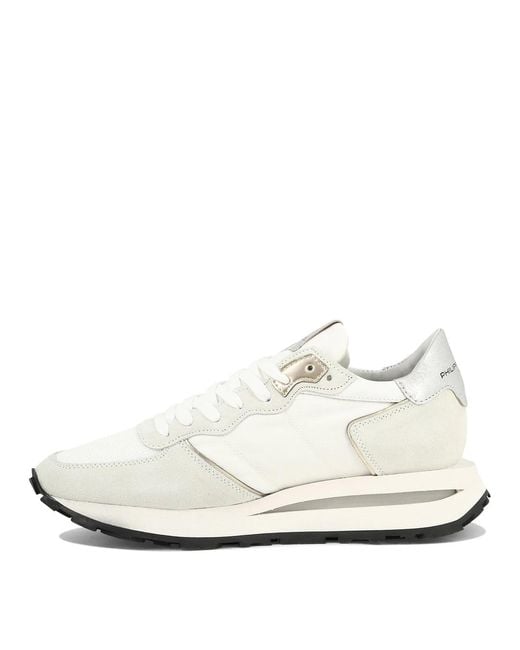 Philippe Model White Rubber Sneakers