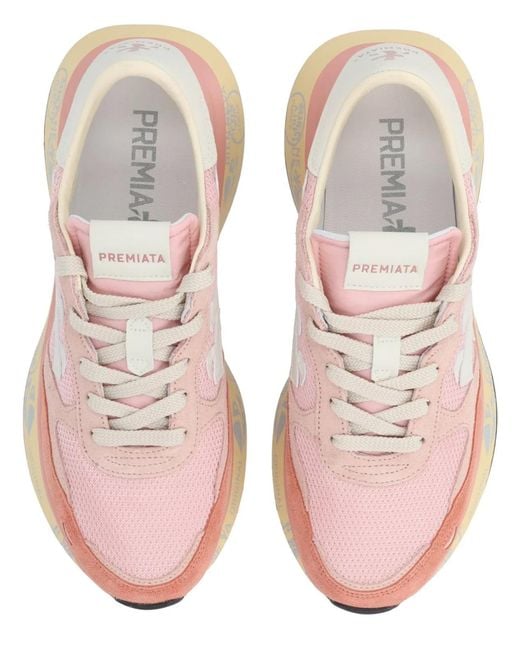 Premiata Pink Sneaker "Lauryn"