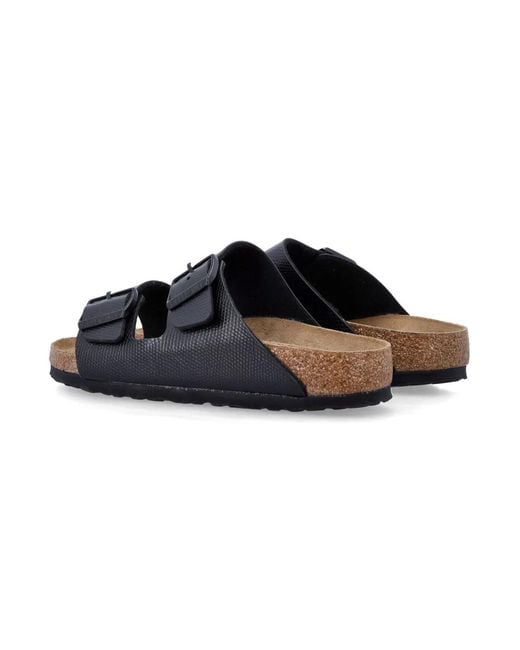 Birkenstock Blue Arizona Birko Lizard Print