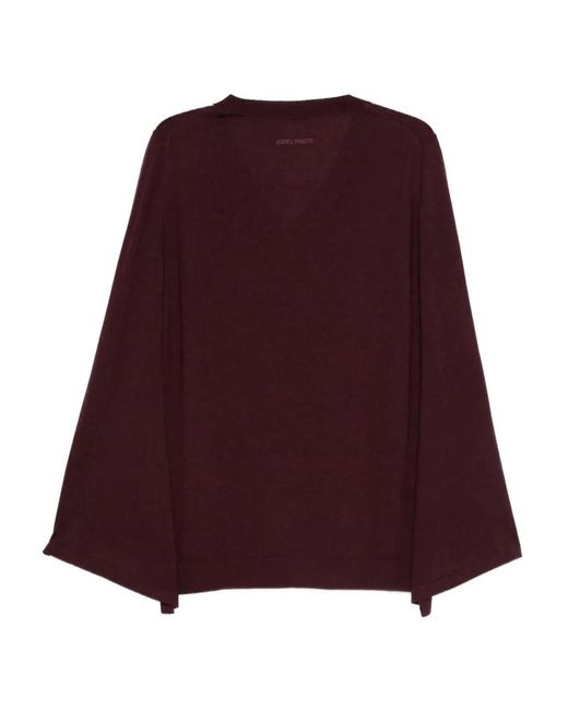 Alberta Ferretti Purple Sweater
